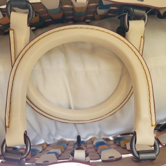 Coach 1941 Rogue Tote Color-Block Chain Link. - Picture 14 of 15